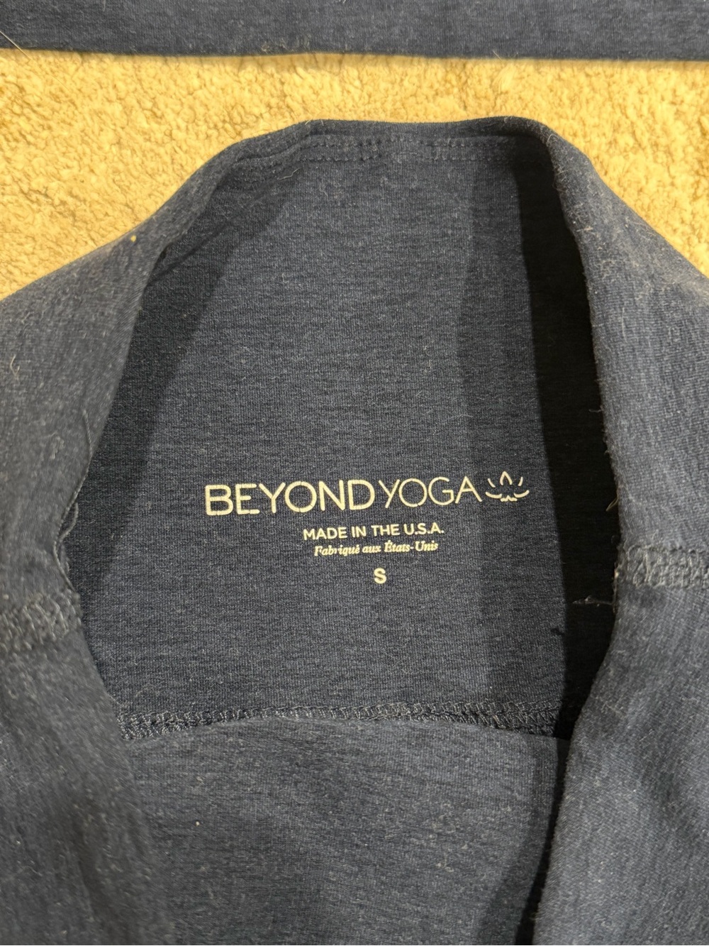 Beyond Yoga Black Cropped Tank and High-Waist Bike Shorts Set - Picture 3 of 5